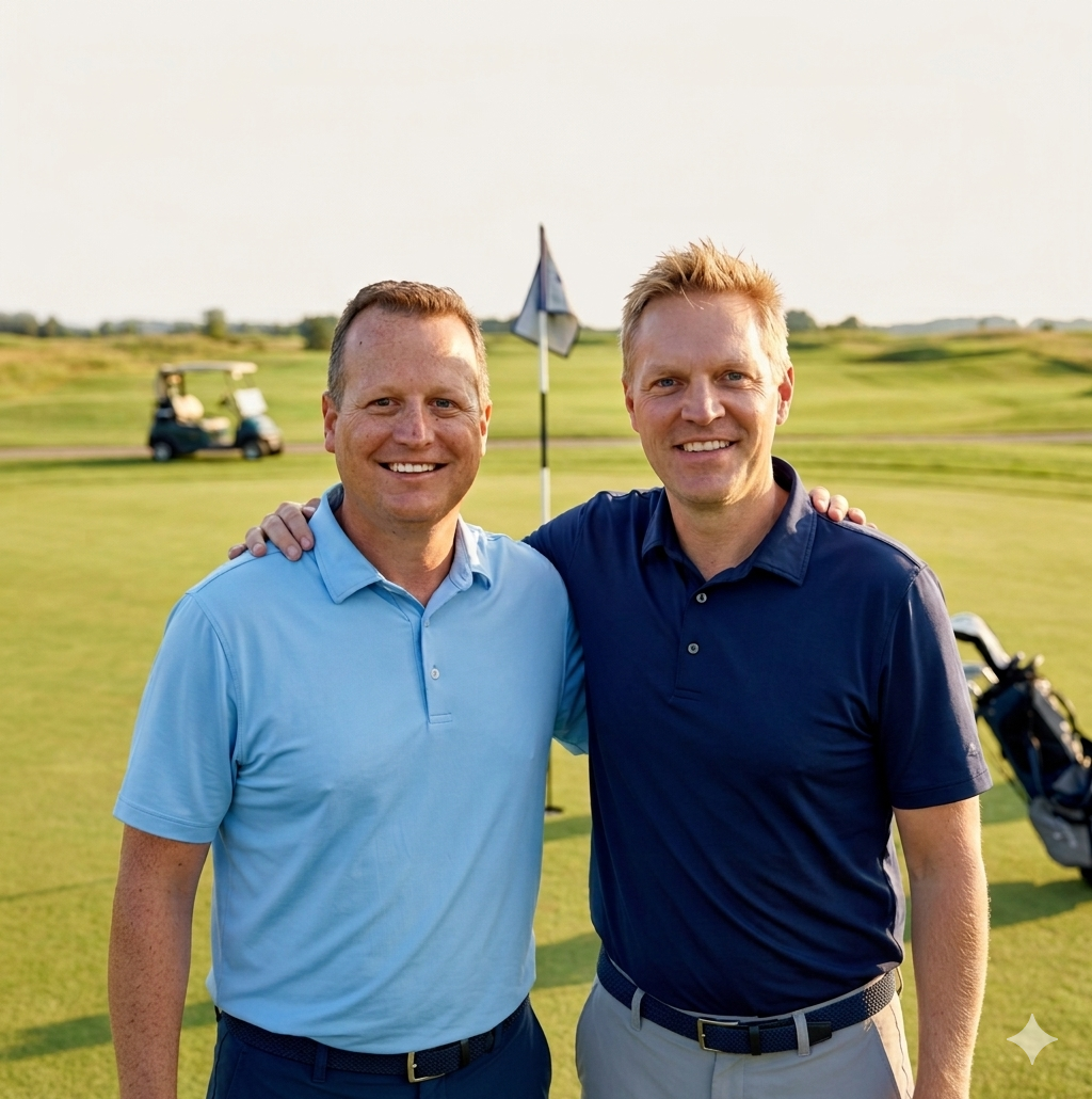 Bob Evans and Brannon Maronek